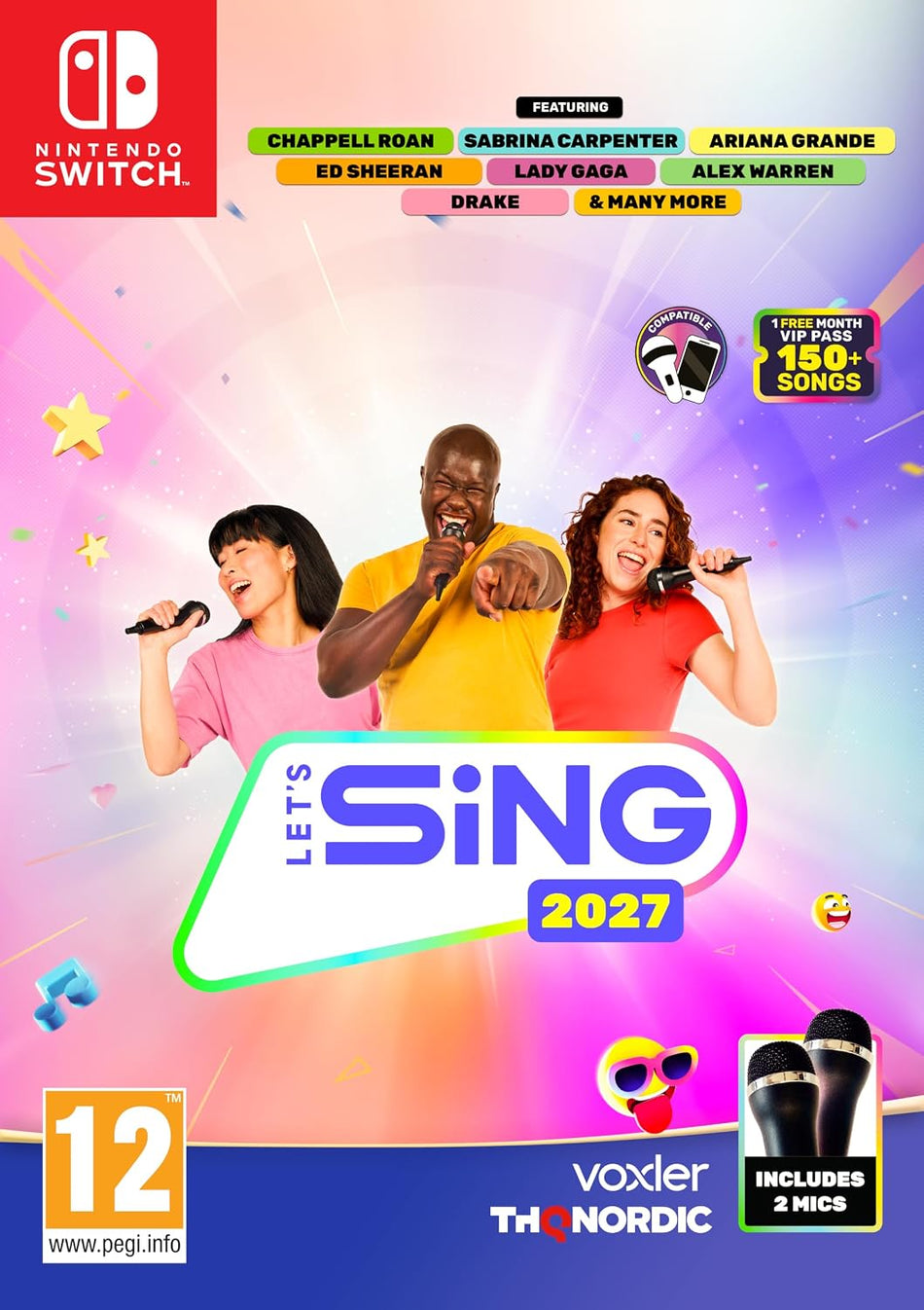 Let's Sing 2027 2 Mic Bundle (Nintendo Switch)