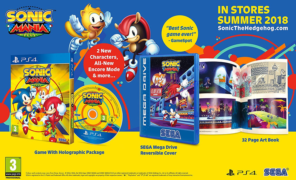 Sonic Mania Plus (PS4)