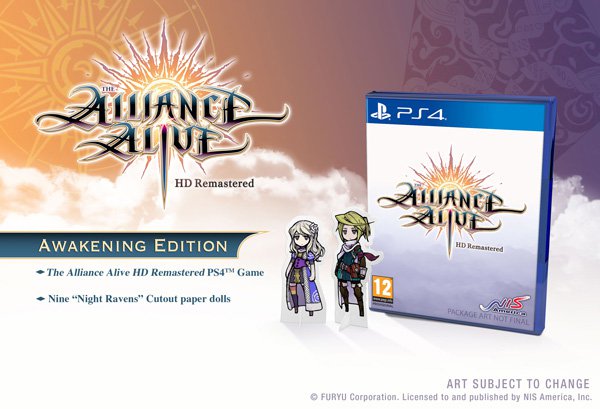 The Alliance Alive HD Remastered - Awakening Edition (PS4)