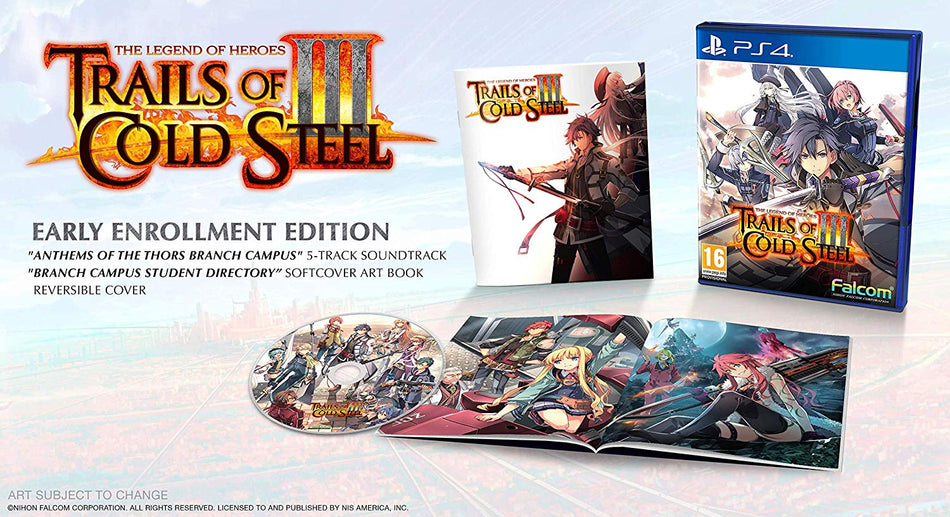 The Legend of Heroes: Trails of Cold Steel III (Early Enrollment Edition) (PS4)