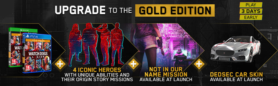 Watch Dogs Legion Gold Edition (PS4)