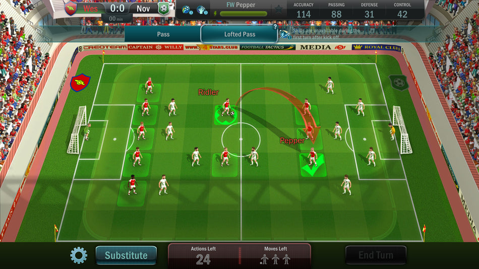 Soccer, Tactics & Glory for Nintendo PS4