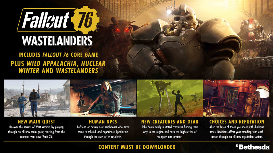 Fallout 76 Wastelanders (Xbox One)