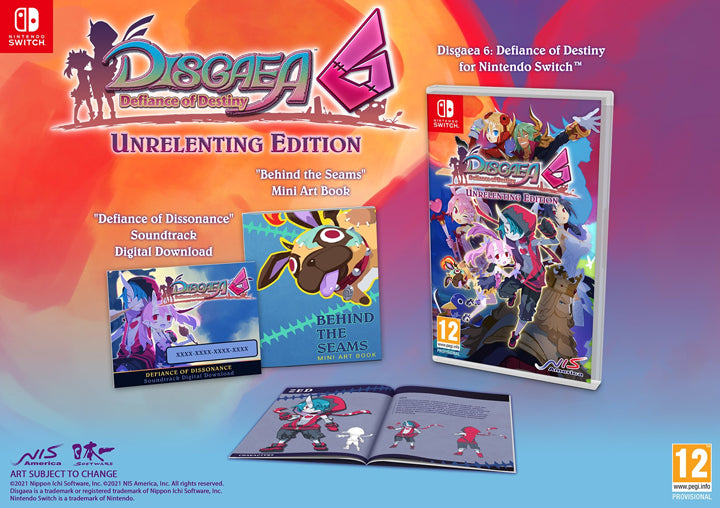 Disgaea 6: Defiance of Destiny – Unrelenting Edition (Nintendo Switch)