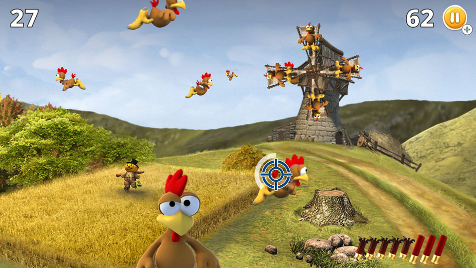 Crazy Chicken Shooter Edition [Code-In-A-Box] (Nintendo Switch)