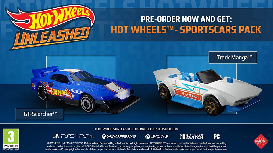 Hot Wheels Unleashed (PS4)  - Day One Edition