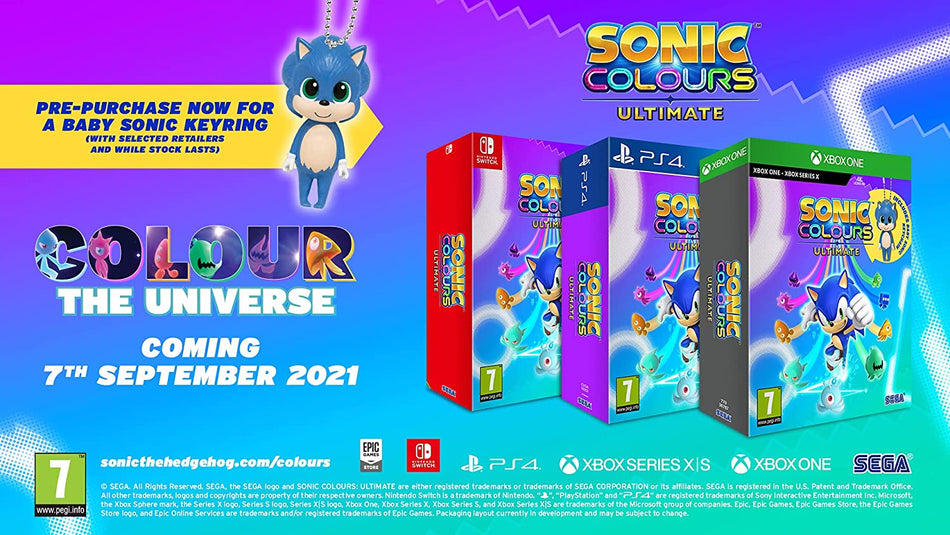 Sonic Colours Ultimate - Launch Edition (PS4)
