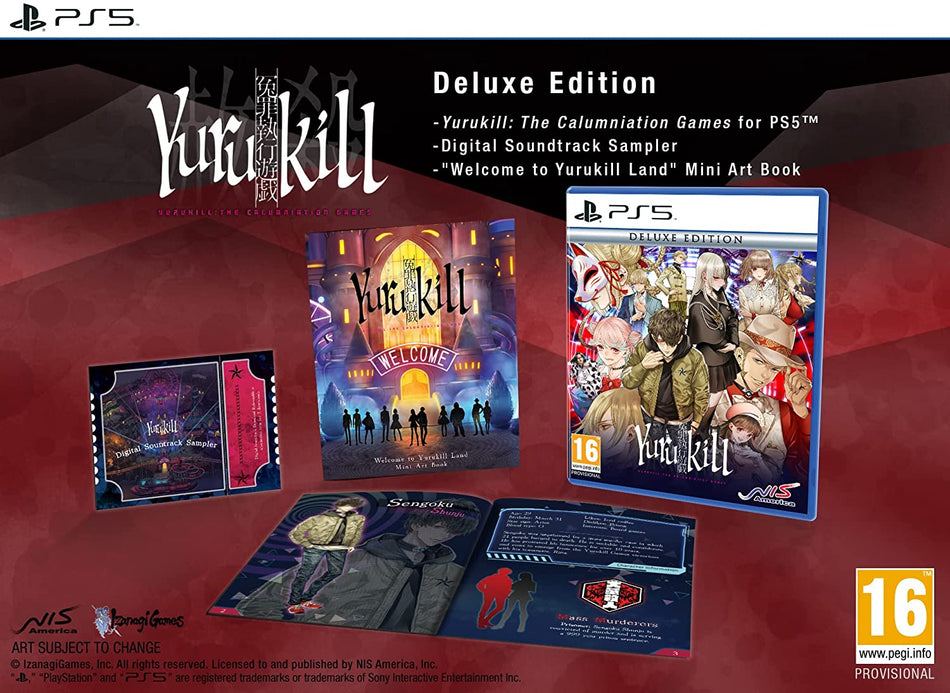 Yurukill: The Calumniation Games - Deluxe Edition (PS5)