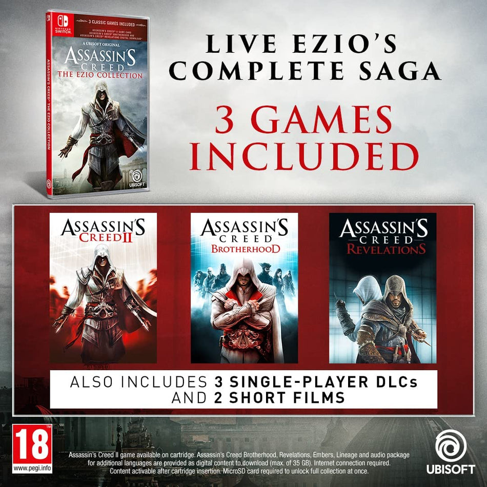 Assassins Creed The Ezio Collection (Nintendo Switch)