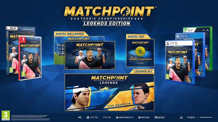 Matchpoint – Tennis Championships: Legends Edition (PS5)