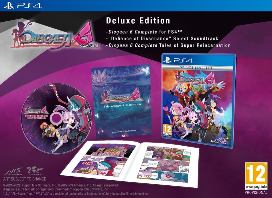 Disgaea 6 Complete Deluxe Edition (PS4)