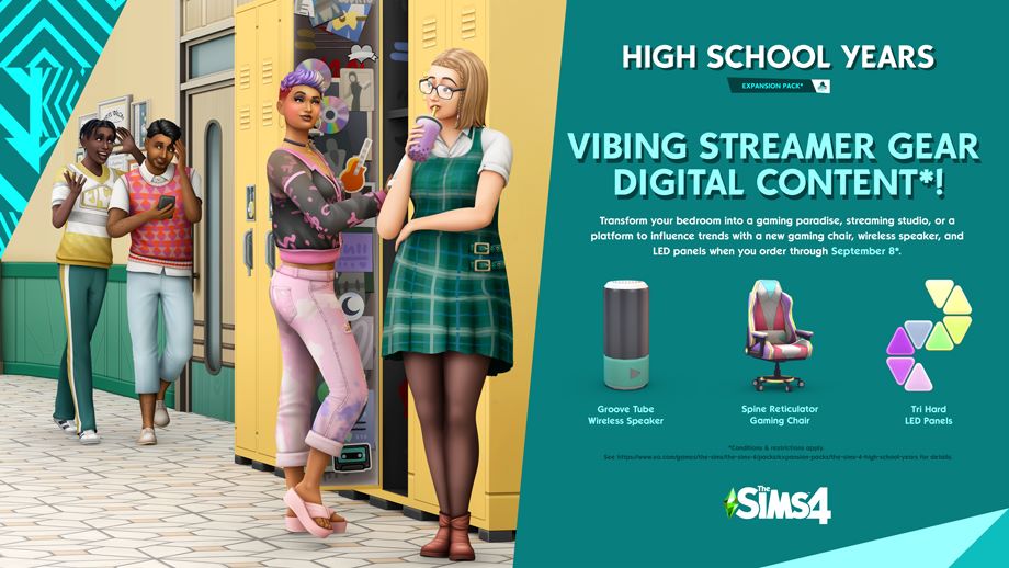 The Sims 4 Expansion Pack 12 - High School Years (PC)